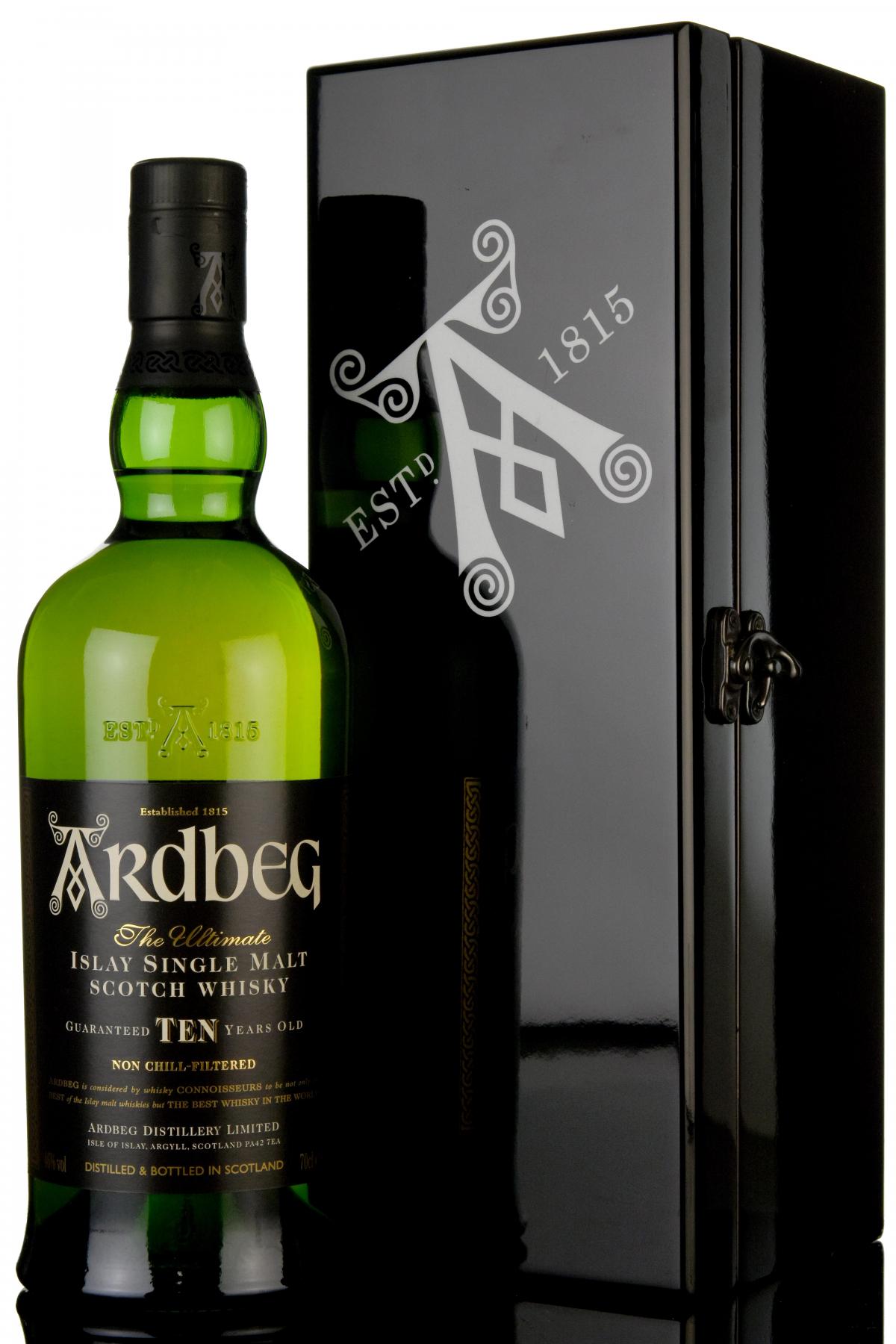 Ardbeg 10 Black Laqueur Mystery Box