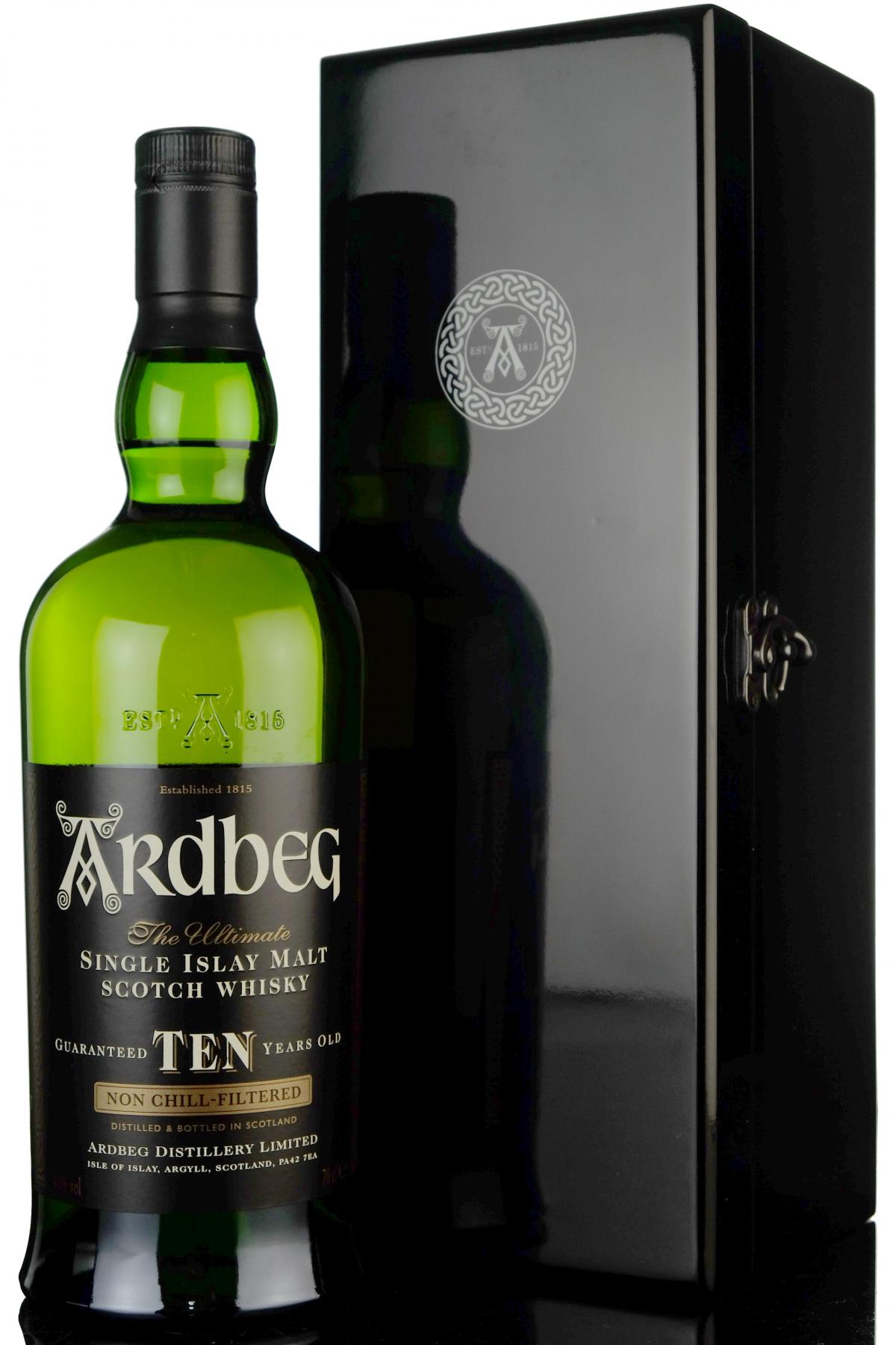 Ardbeg 10 Black Laqueur Mystery Box