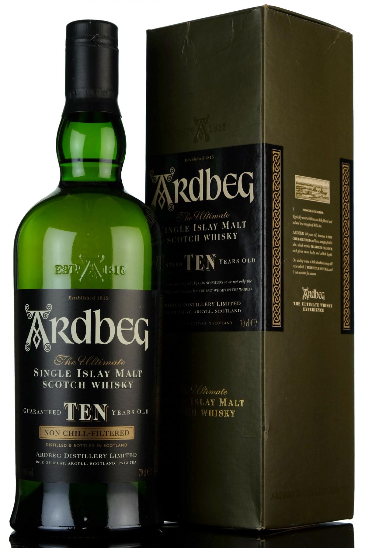 Ardbeg 10 Year Old - Late 2000s