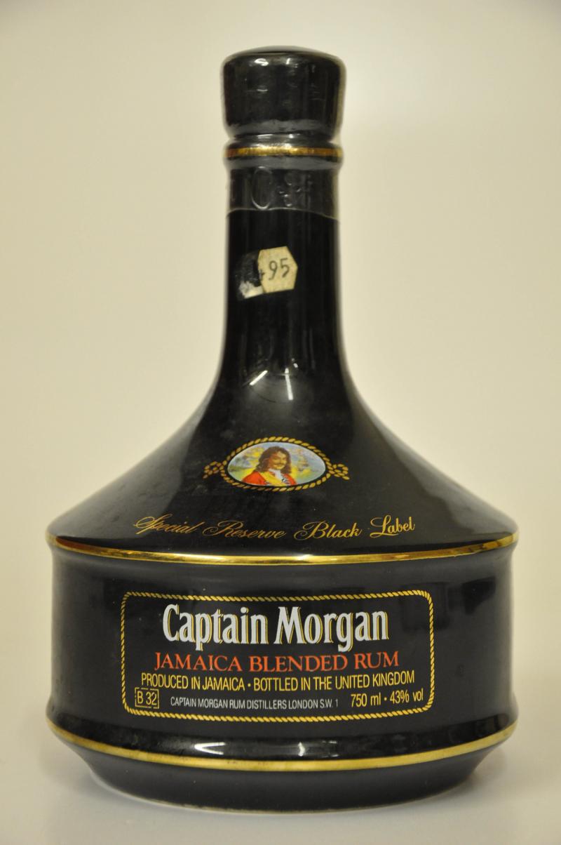 Captain Morgan Rum Ceramic Decanter