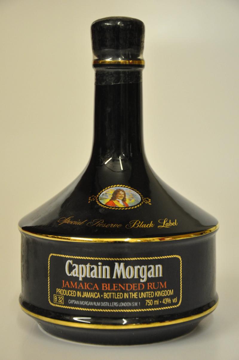 Captain Morgan Rum Ceramic Decanter