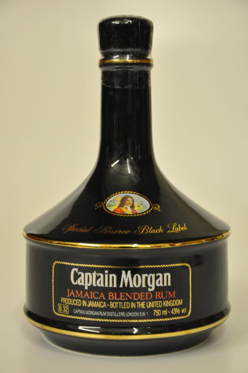Captain Morgan Rum Ceramic Decanter