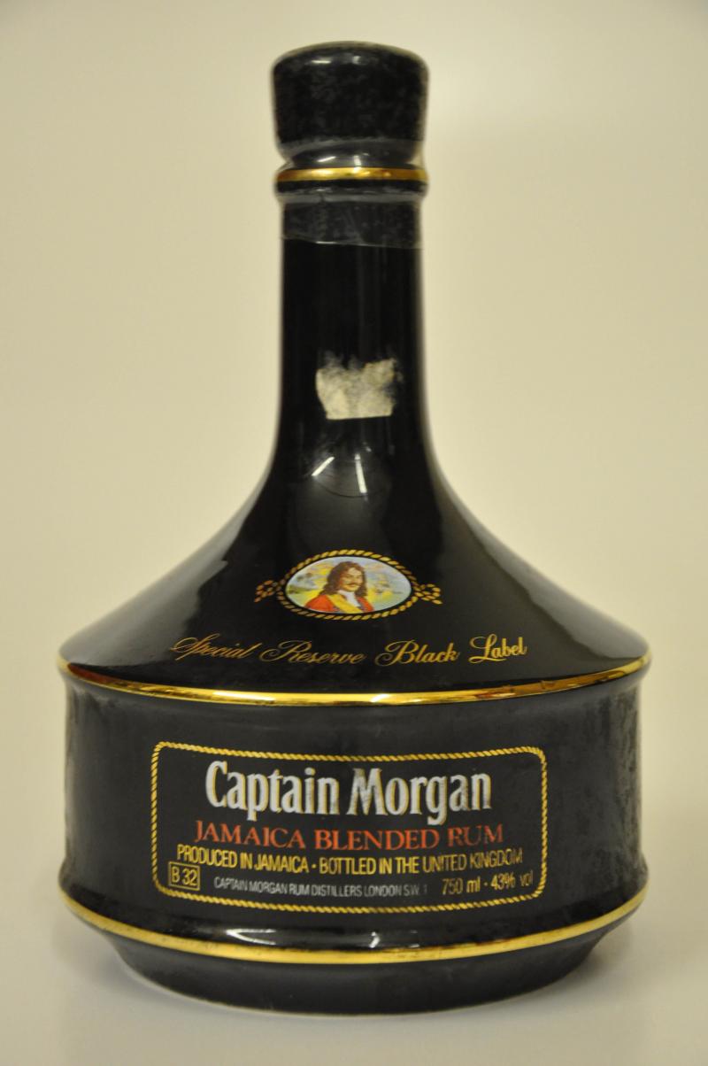 Captain Morgan Rum Ceramic Decanter