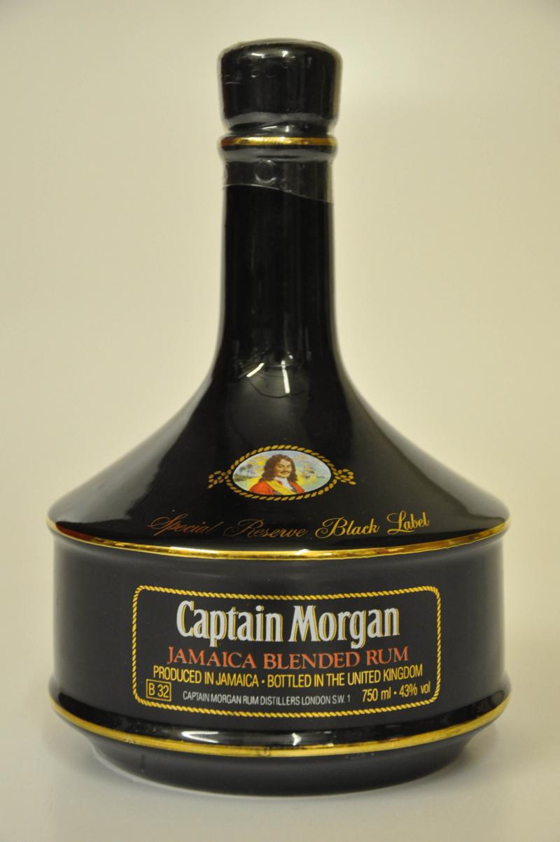 Captain Morgan Rum Ceramic Decanter
