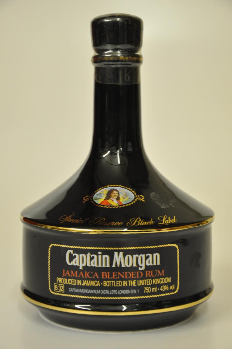 Captain Morgan Rum Ceramic Decanter