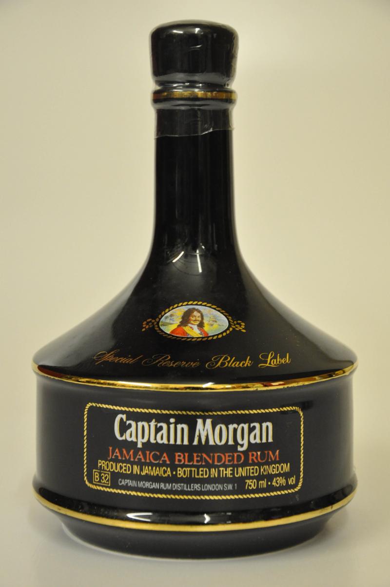 Captain Morgan Rum Ceramic Decanter