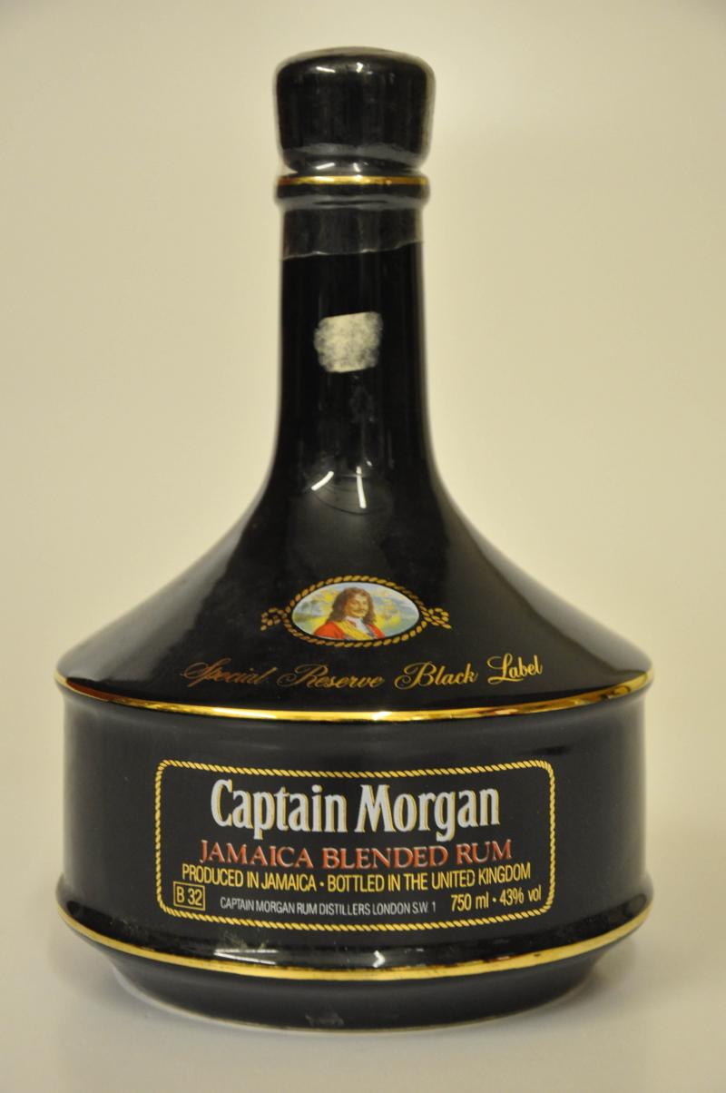 Captain Morgan Rum Ceramic Decanter