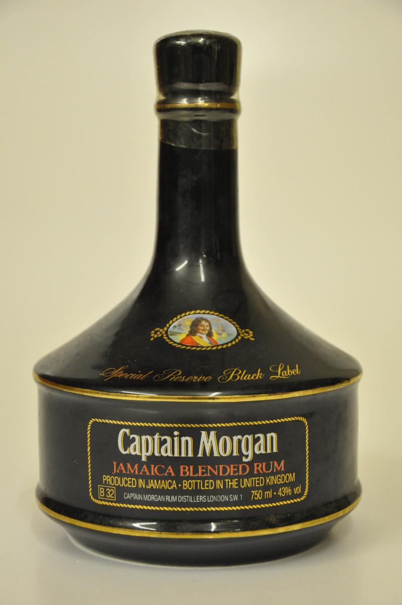 Captain Morgan Rum Ceramic Decanter