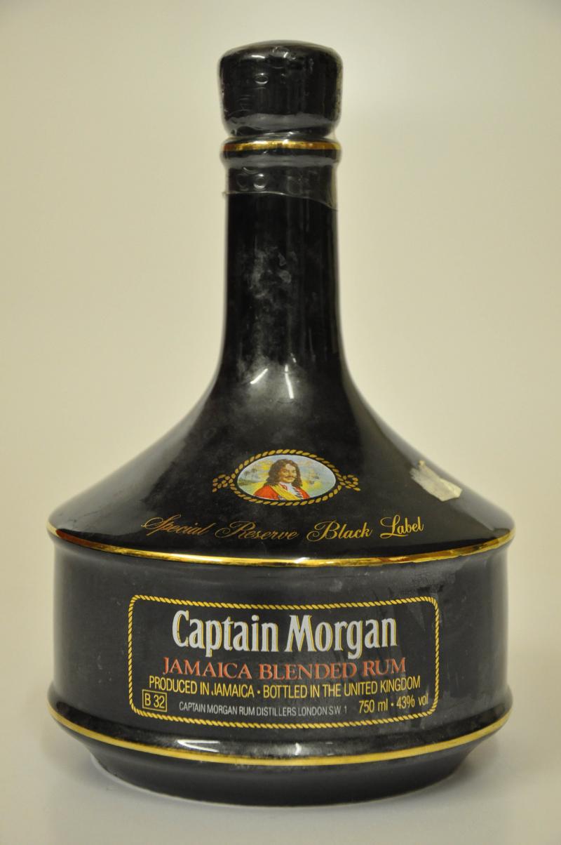 Captain Morgan Rum Ceramic Decanter