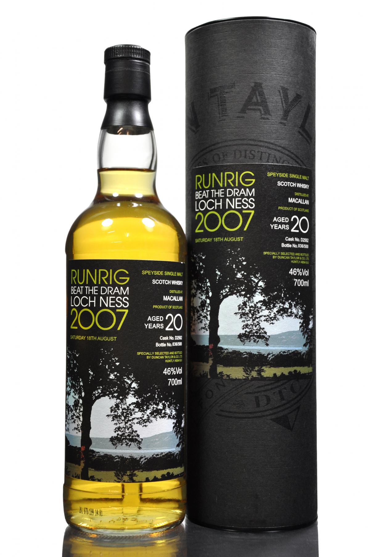 Macallan Runrig Beat The Dram Loch Ness 2007