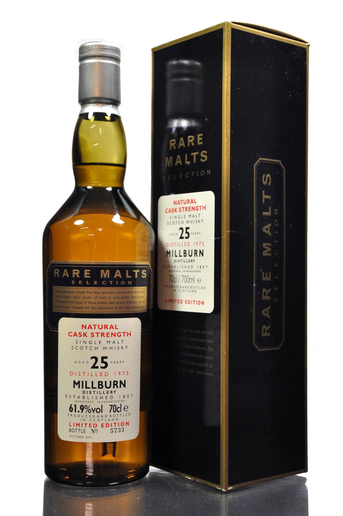 Millburn 1975-2001 - 25 Year Old - Rare Malts 61.9%