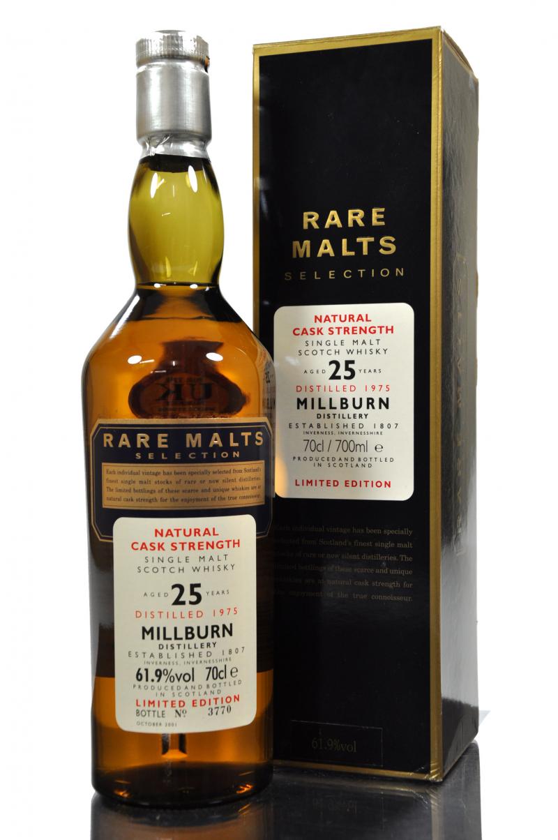 Millburn 1975-2001 - 25 Year Old - Rare Malts 61.9%