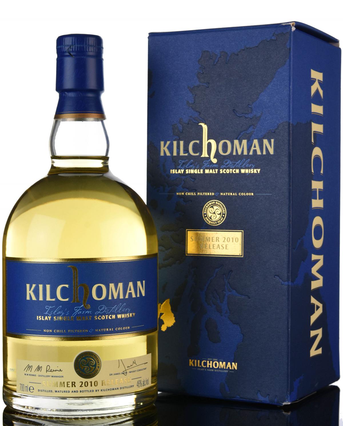 Kilchoman Summer 2010 Release