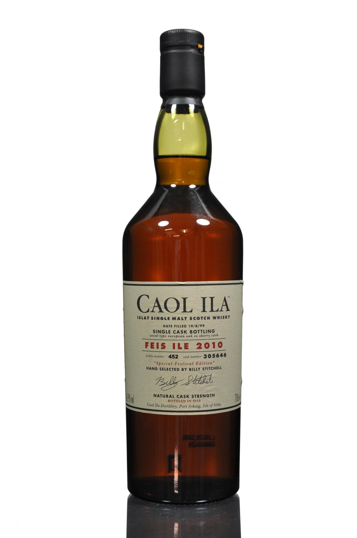 Caol Ila 1999 - Festival 2010 - Single Cask 305646