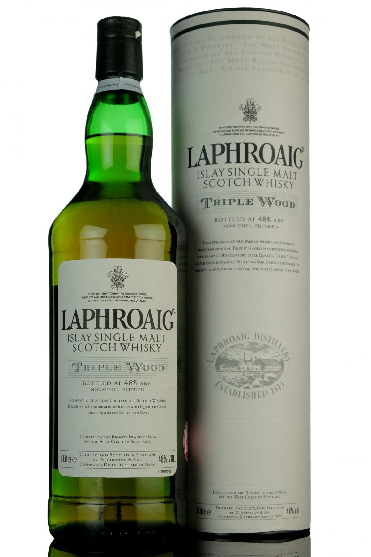 Laphroaig Triple Wood - 1 Litre