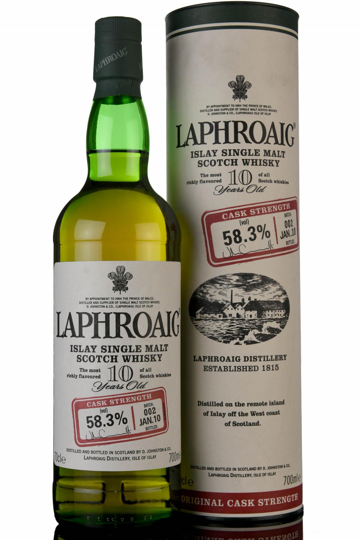 Laphroaig 10 Batch 002