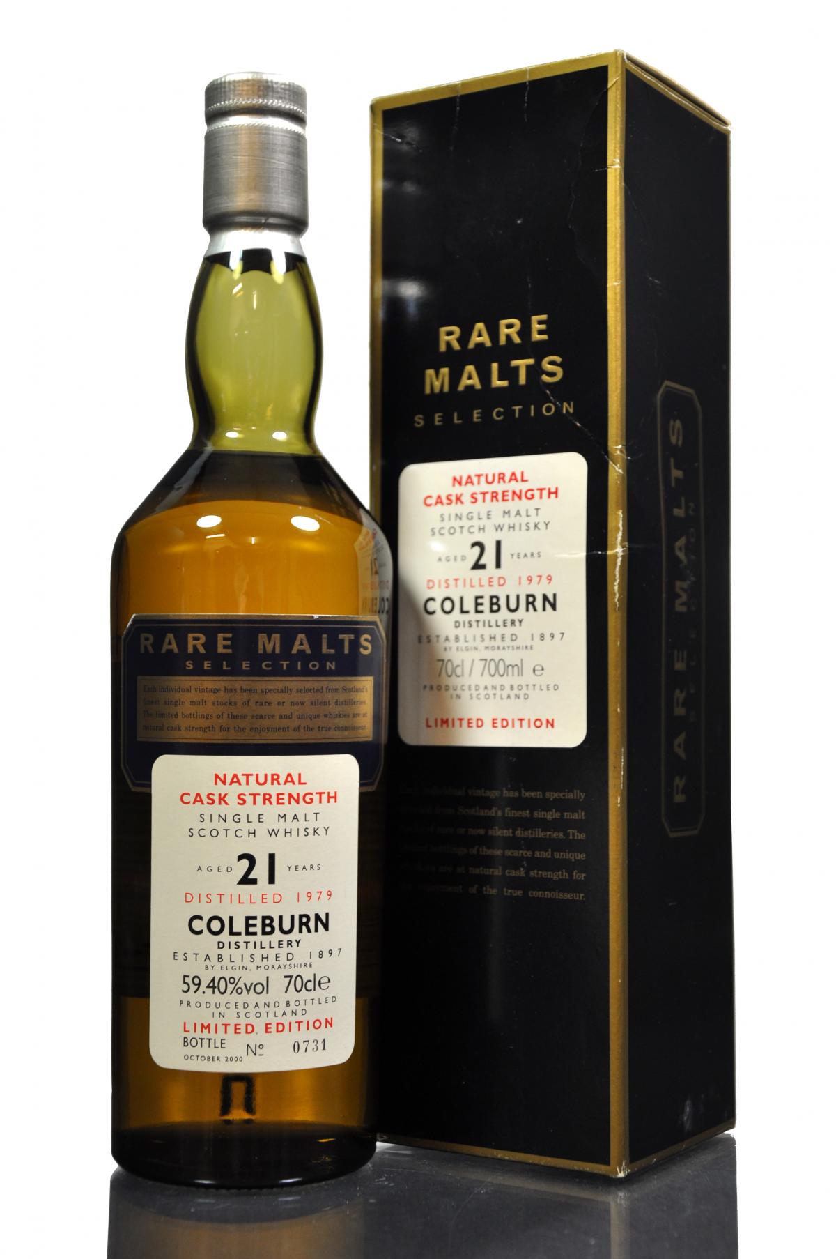 Coleburn 1979-2000 - 21 Year Old - Rare Malts 59.40%