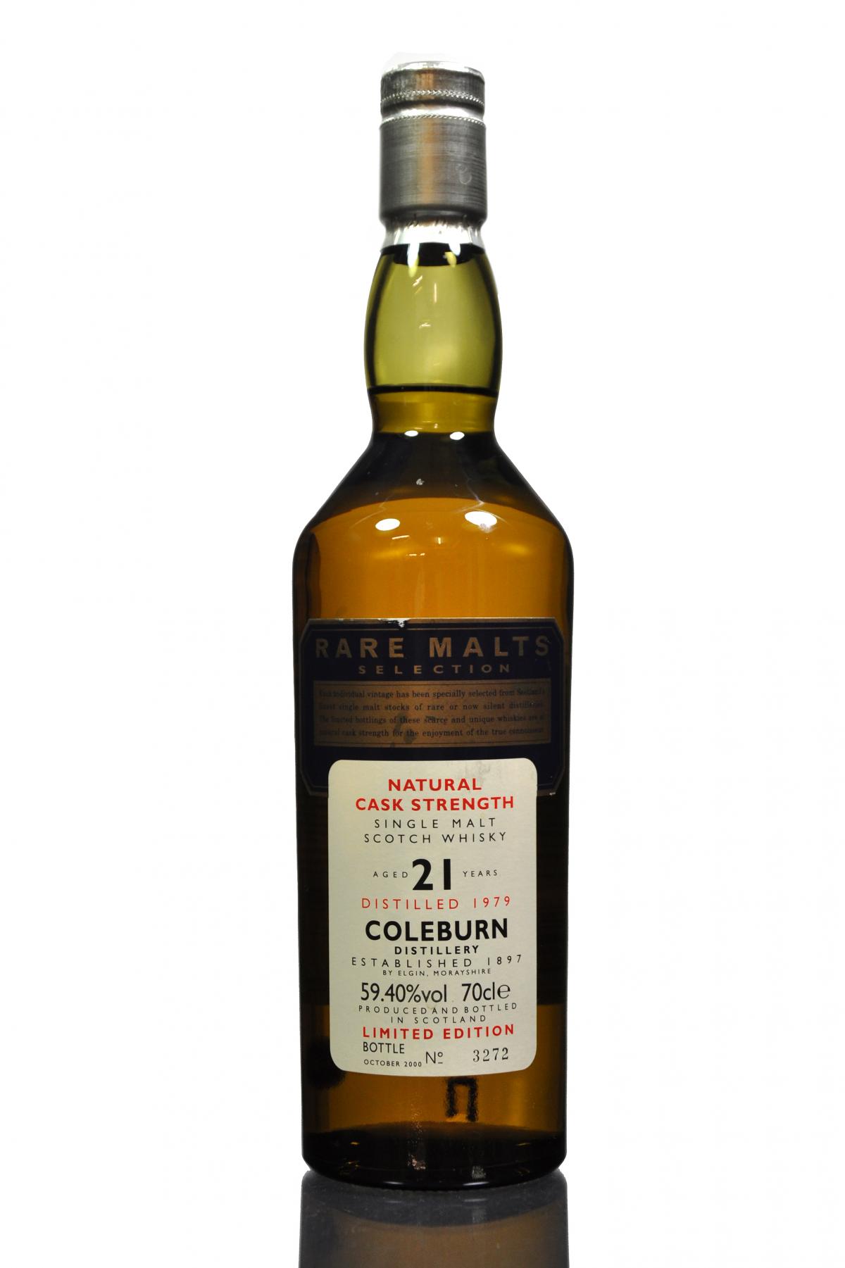 Coleburn 1979-2000 - 21 Year Old - Rare Malts 59.40%