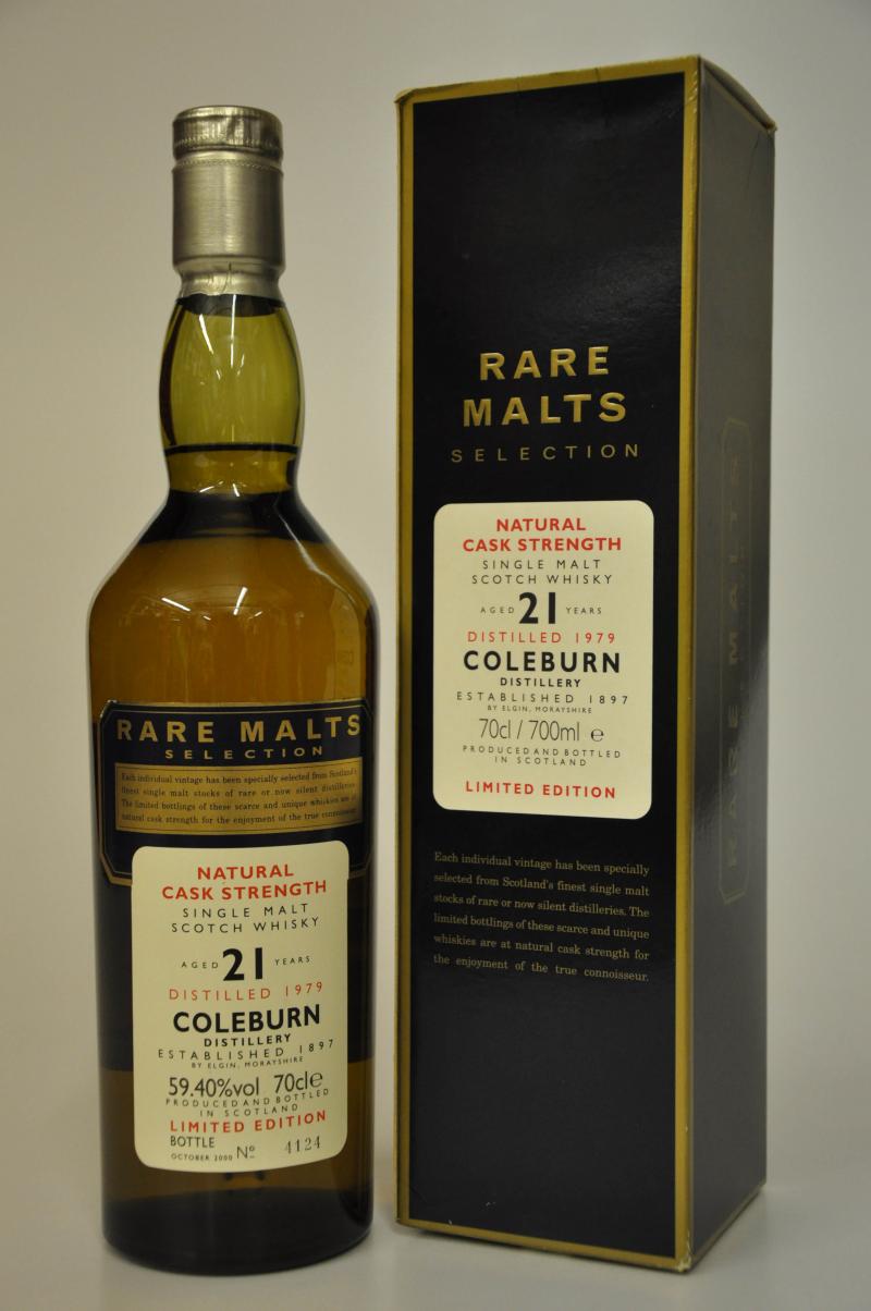 Coleburn 1979-2000 - 21 Year Old - Rare Malts 59.40%