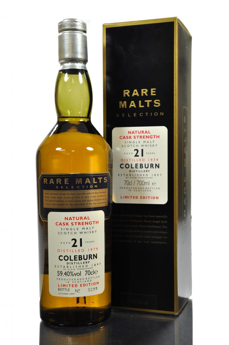 Coleburn 1979-2000 - 21 Year Old - Rare Malts 59.40%