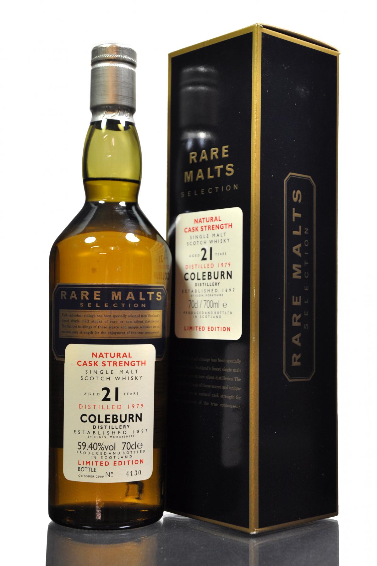 Coleburn 1979-2000 - 21 Year Old - Rare Malts 59.40%
