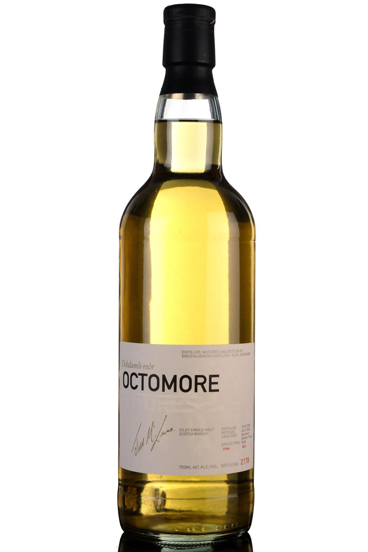 Octomore  Futures 2002-2008