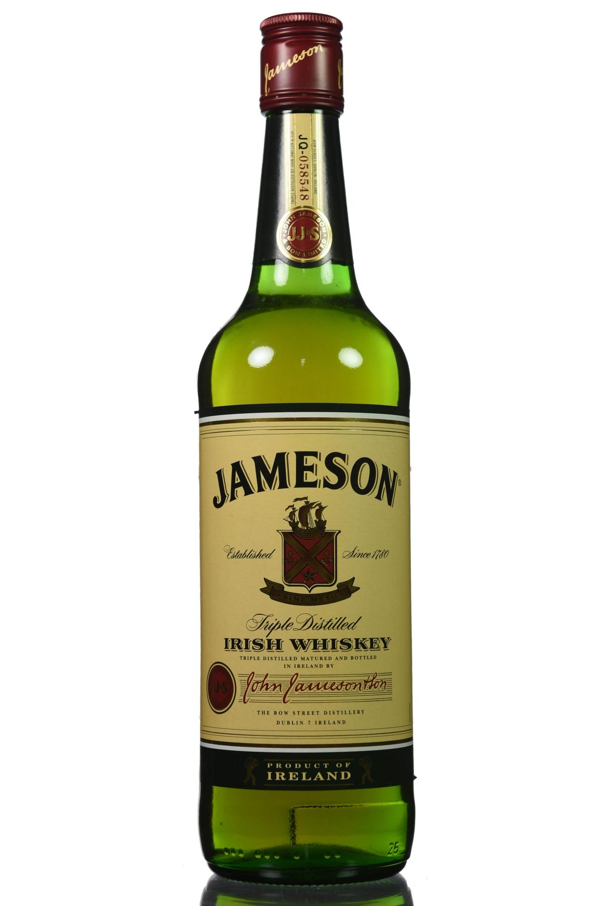 Jameson Irish Whiskey