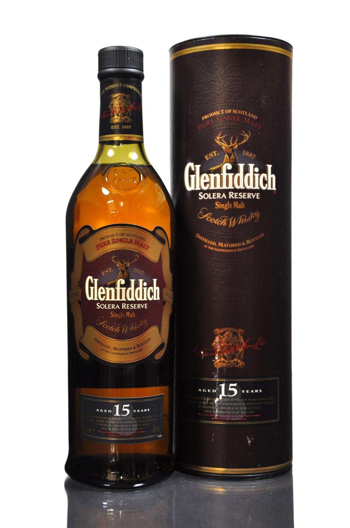 Glenfiddich 15 Year Old - Solera Reserve