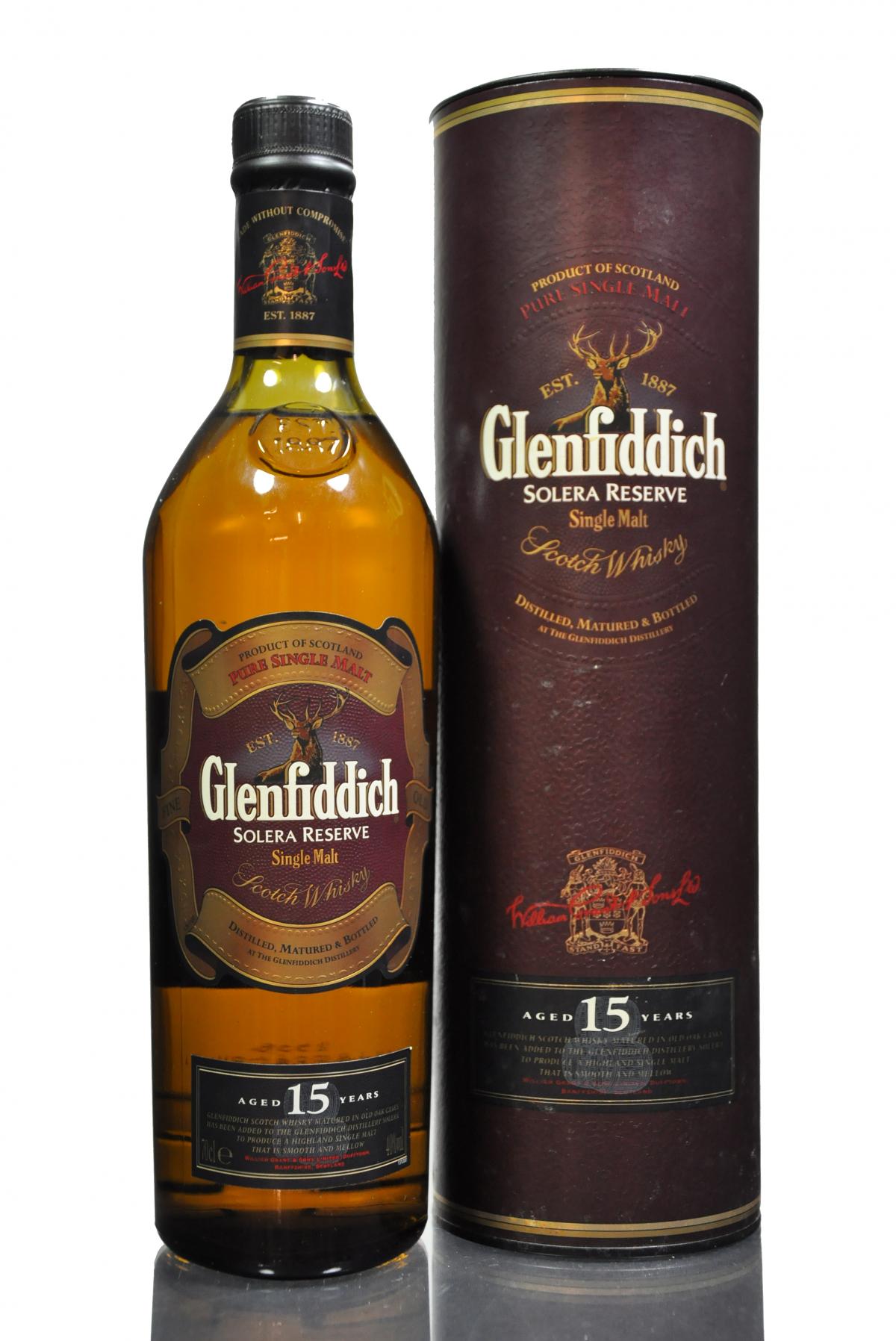 Glenfiddich 15 Year Old - Solera Reserve