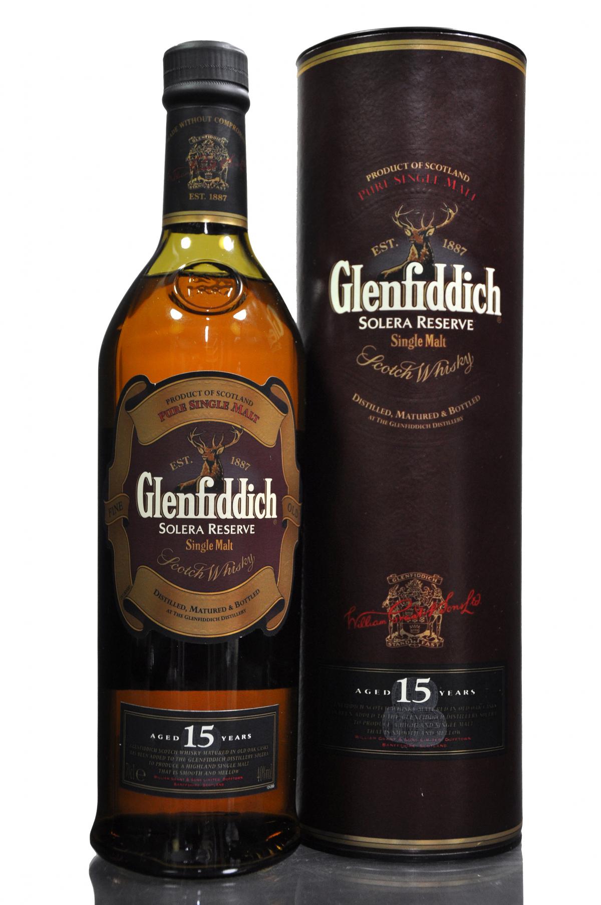 Glenfiddich 15 Year Old - Solera Reserve