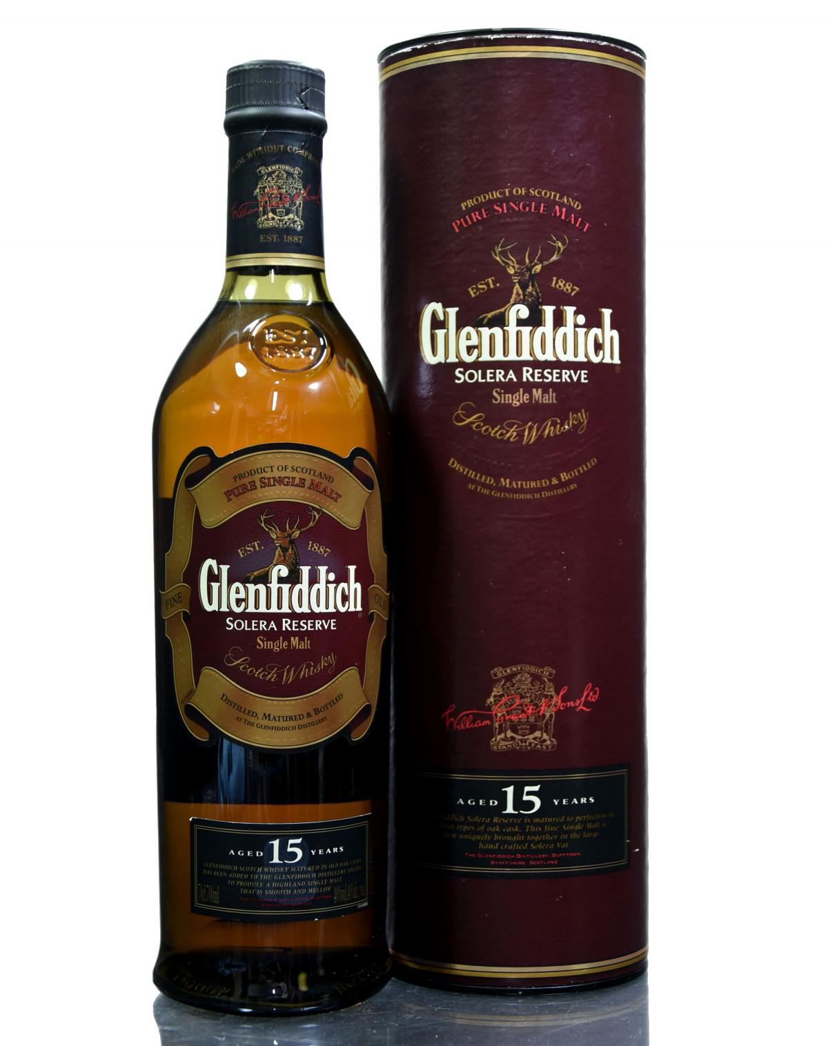 Glenfiddich 15 Year Old - Solera Reserve