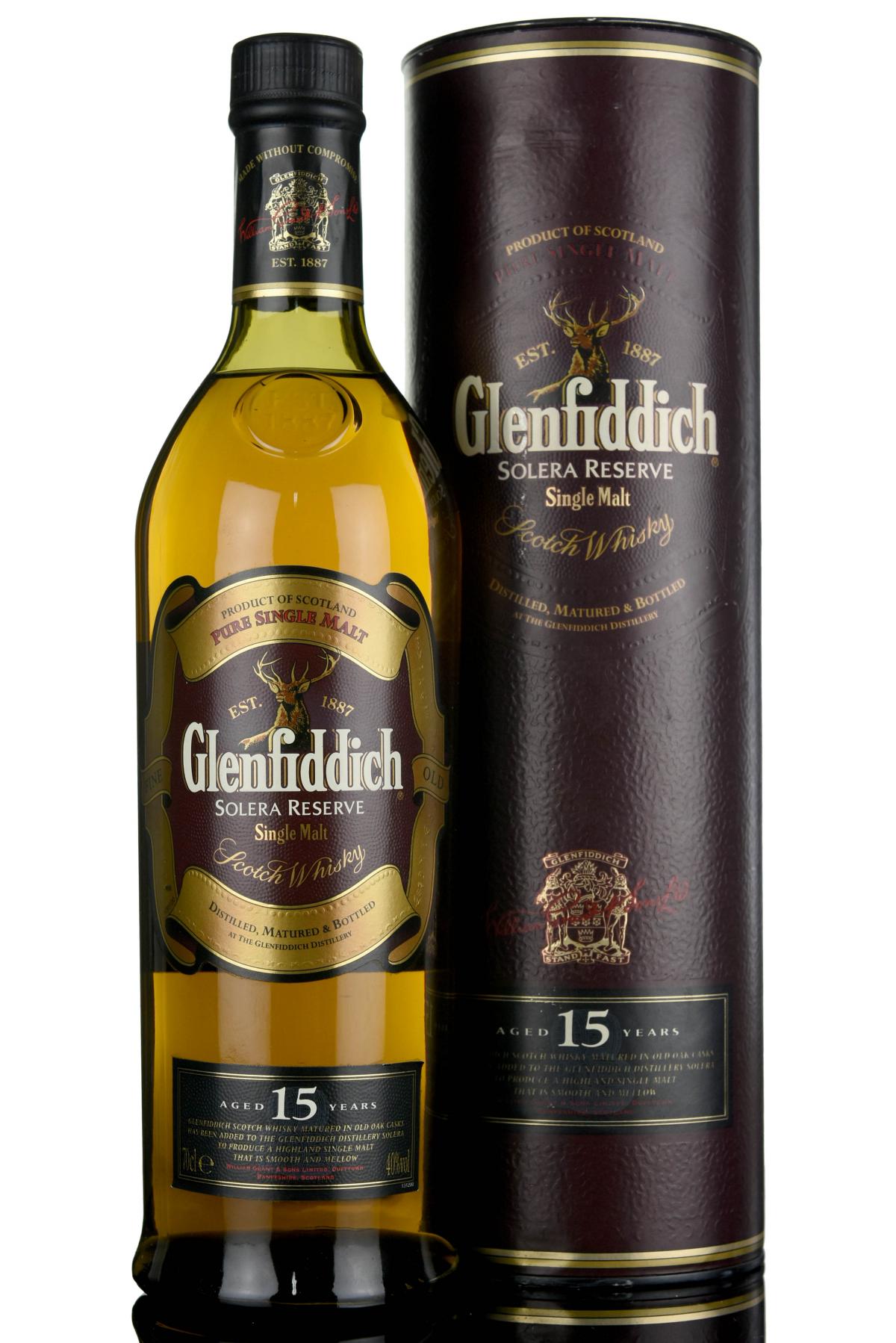 Glenfiddich 15 Year Old - Solera Reserve