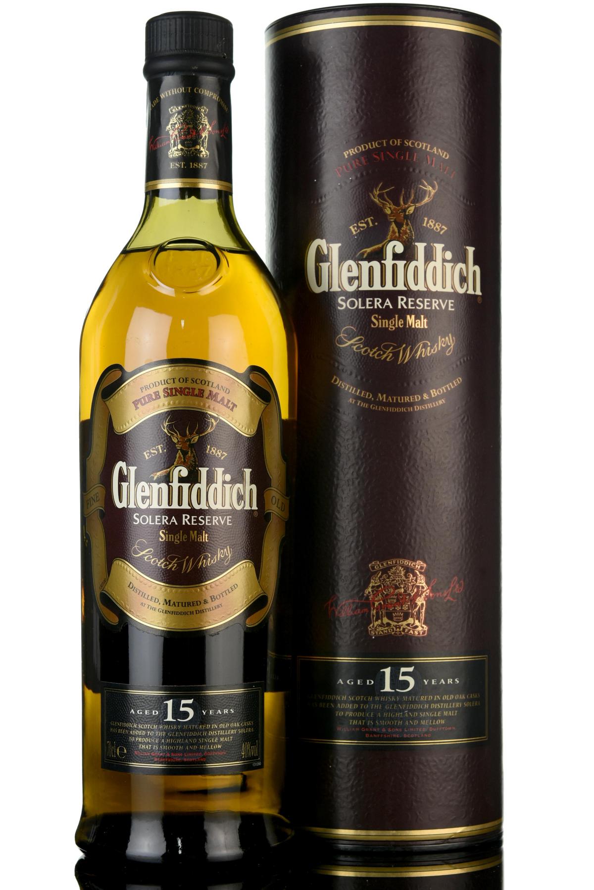 Glenfiddich 15 Year Old - Solera Reserve