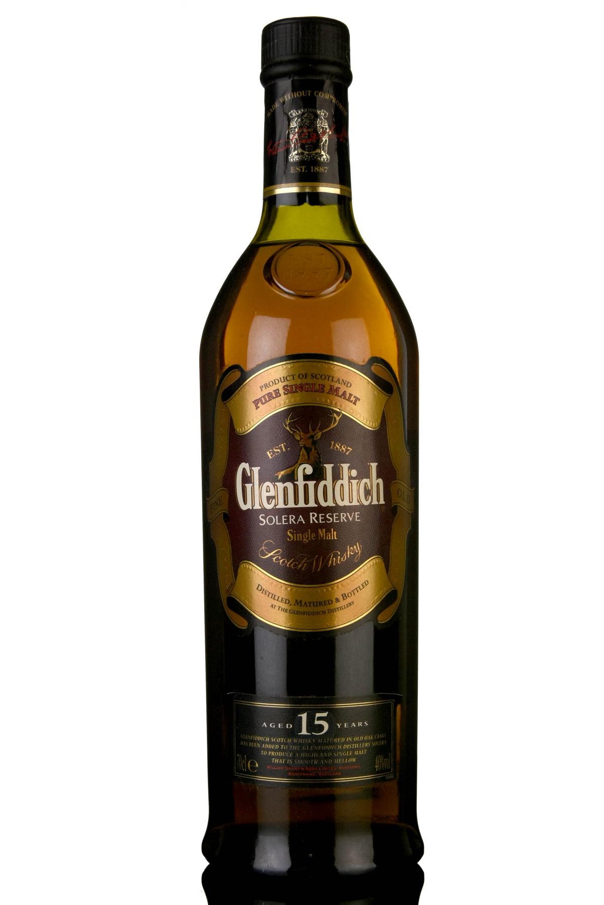 Glenfiddich 15 Year Old - Solera Reserve