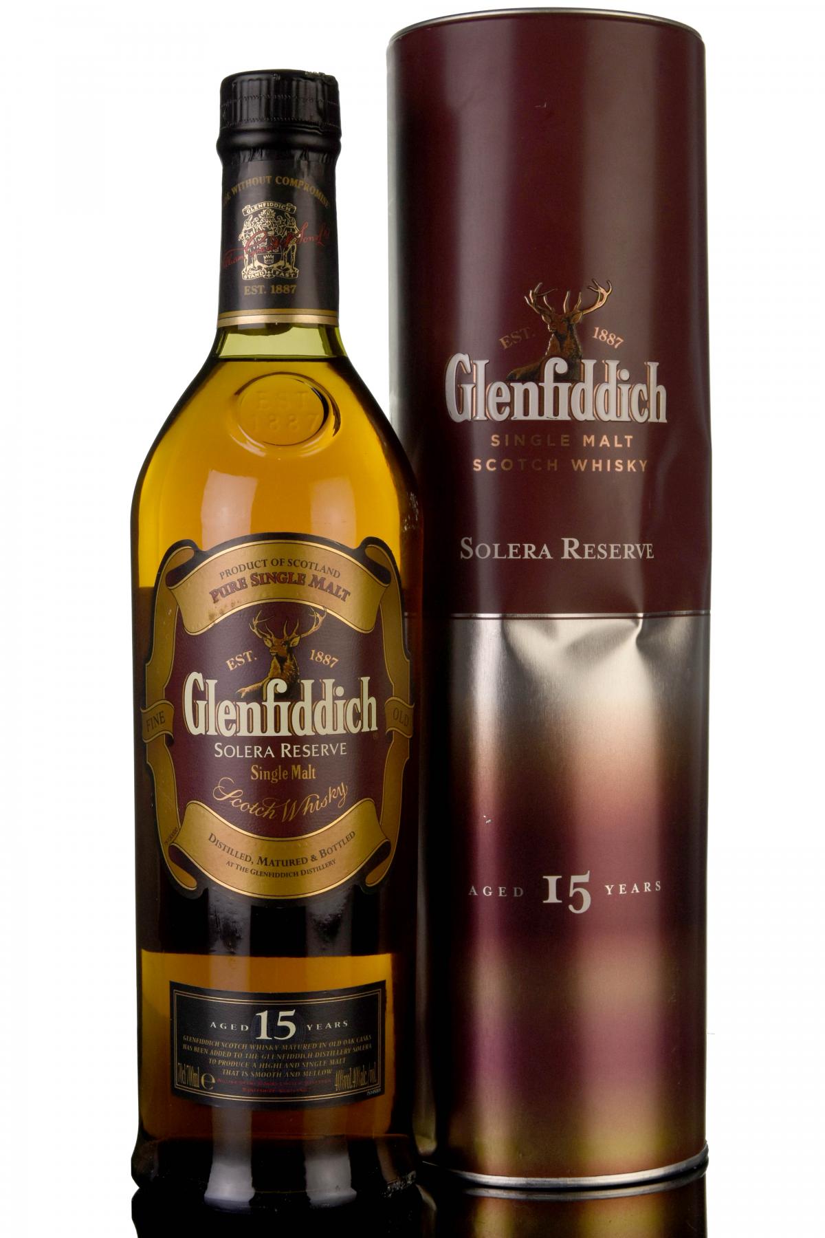 Glenfiddich 15 Year Old - Solera Reserve