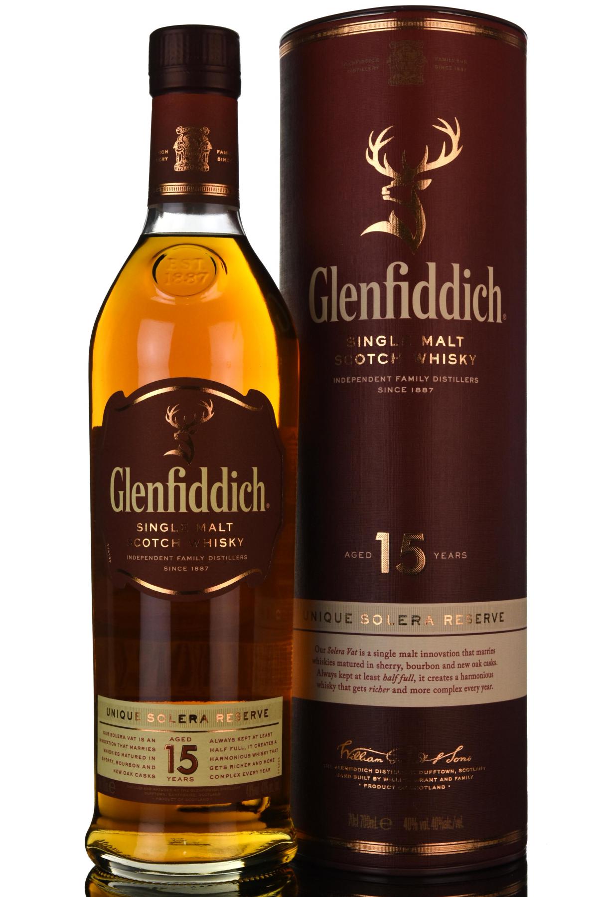 Glenfiddich 15 Year Old - The Solera Vat