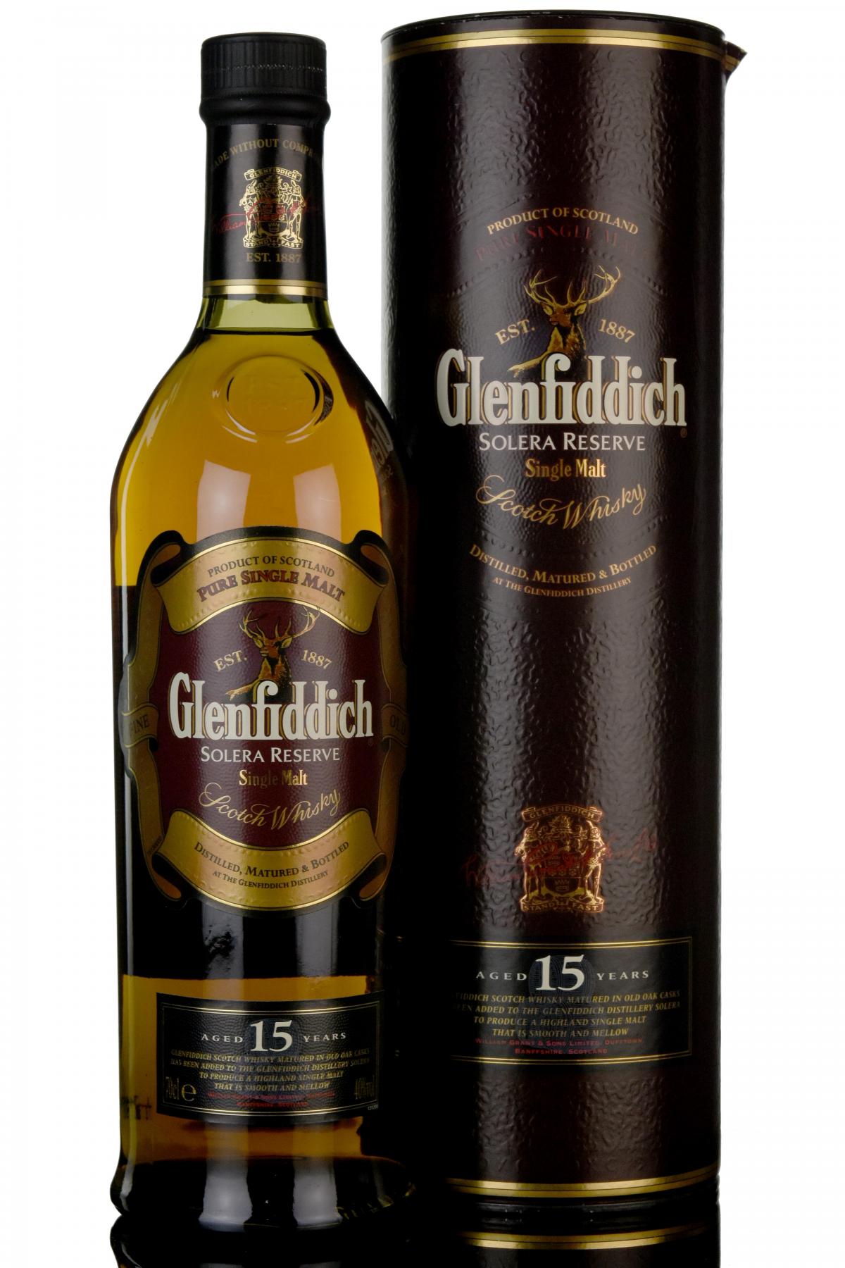 Glenfiddich 15 Year Old - Solera Reserve