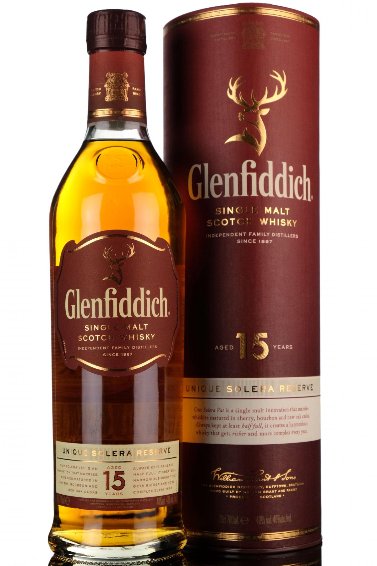 Glenfiddich 15 Year Old - The Solera Vat