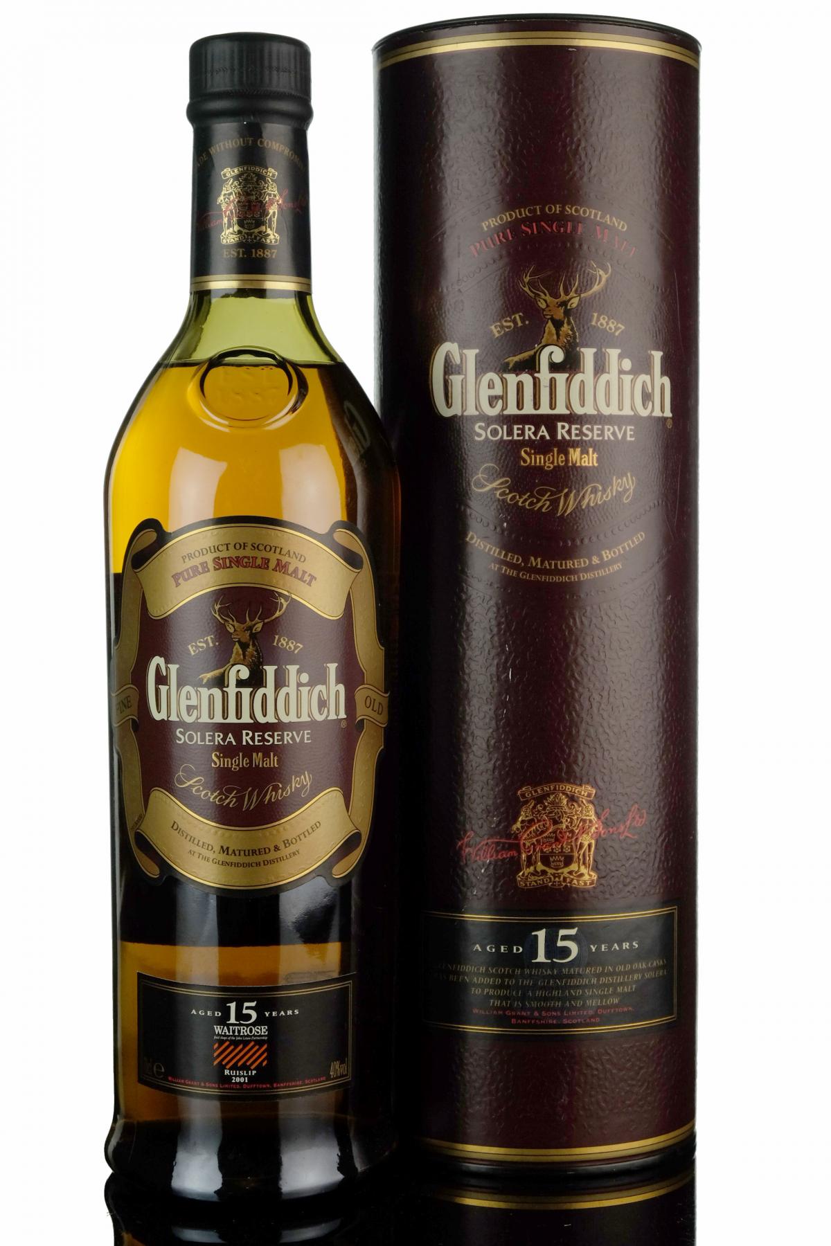 Glenfiddich 15 Year Old - Solera Reserve