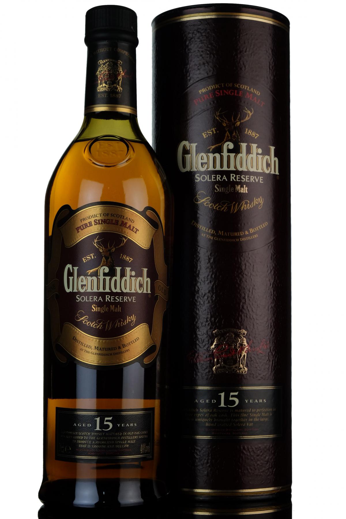 Glenfiddich 15 Year Old - Solera Reserve