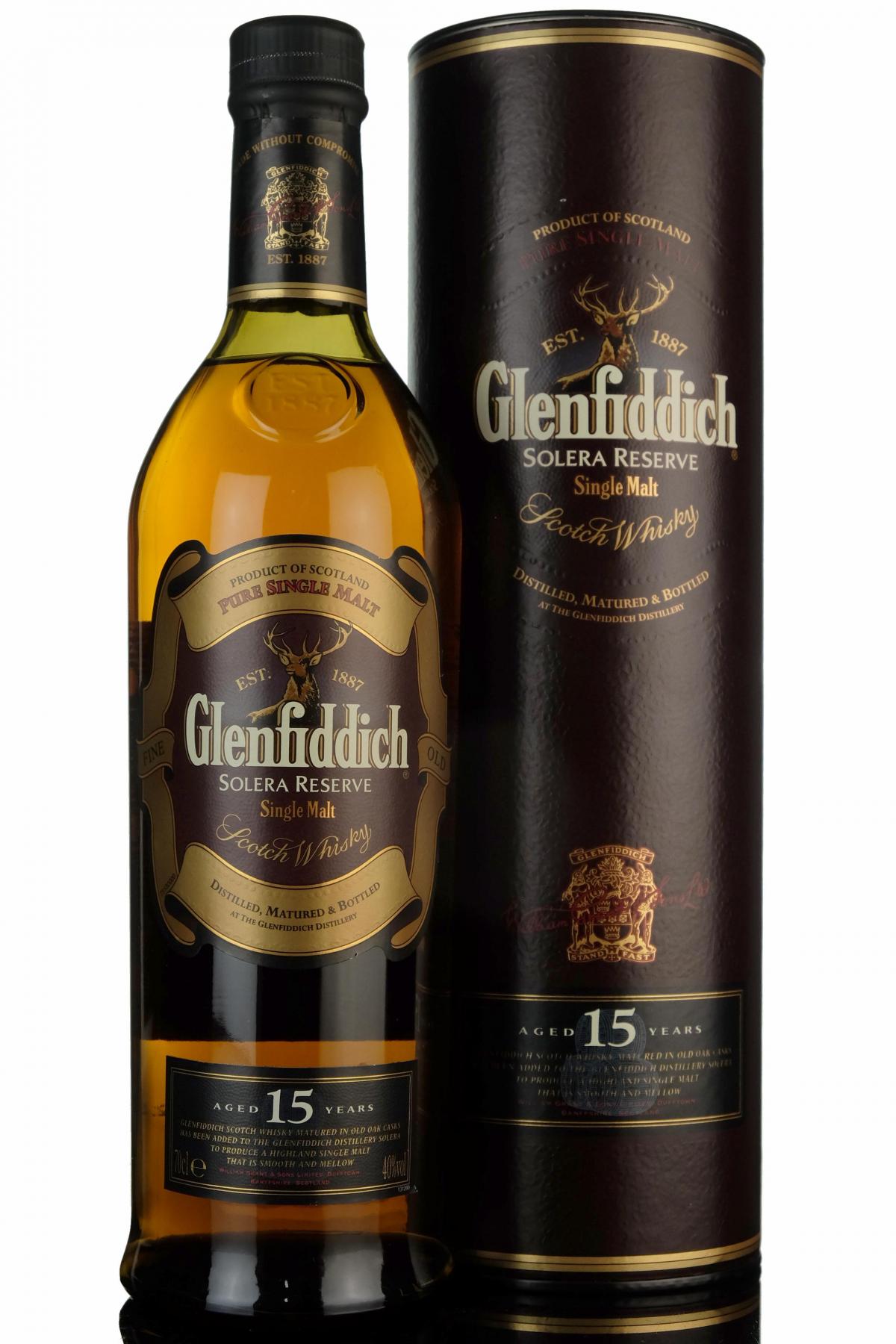 Glenfiddich 15 Year Old - Solera Reserve