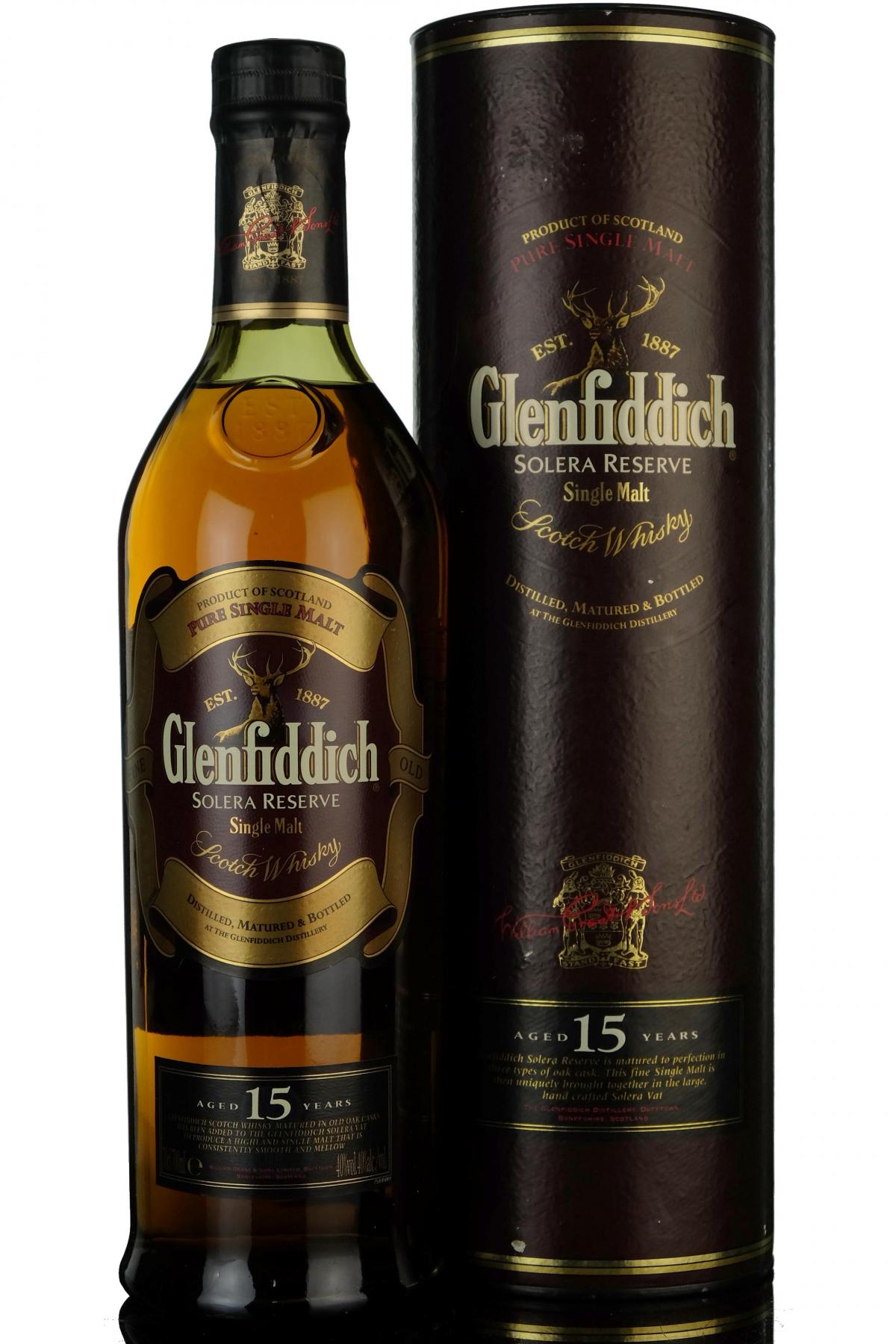 Glenfiddich 15 Year Old - Solera Reserve