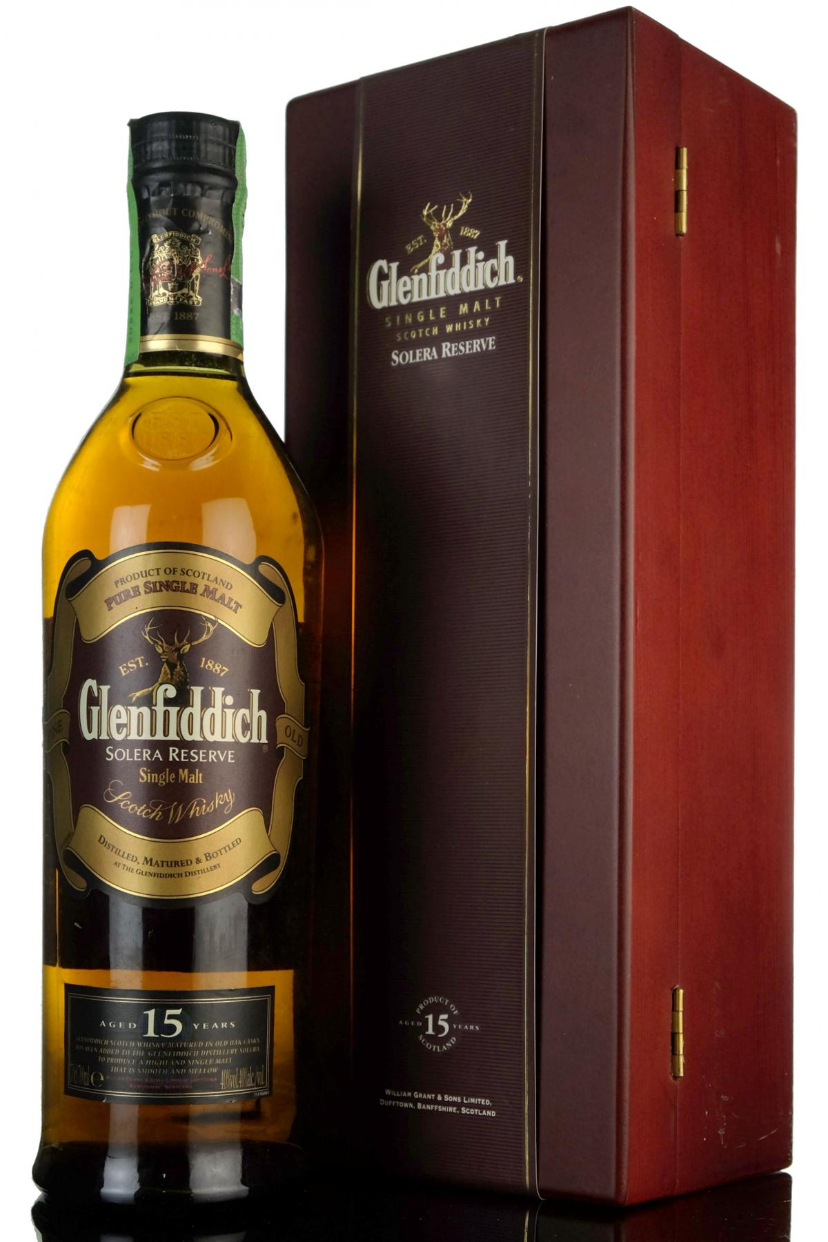 Glenfiddich 15 Year Old - Solera Reserve