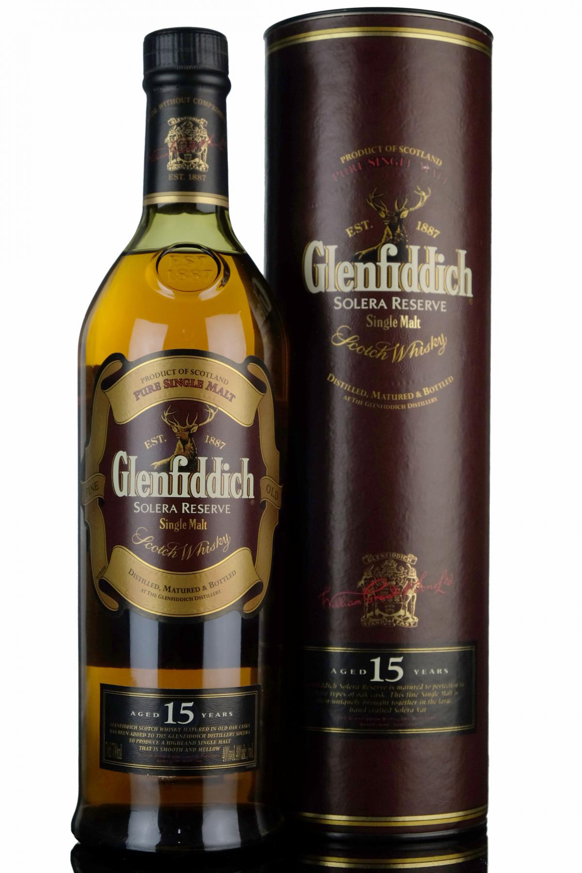 Glenfiddich 15 Year Old - Solera Reserve