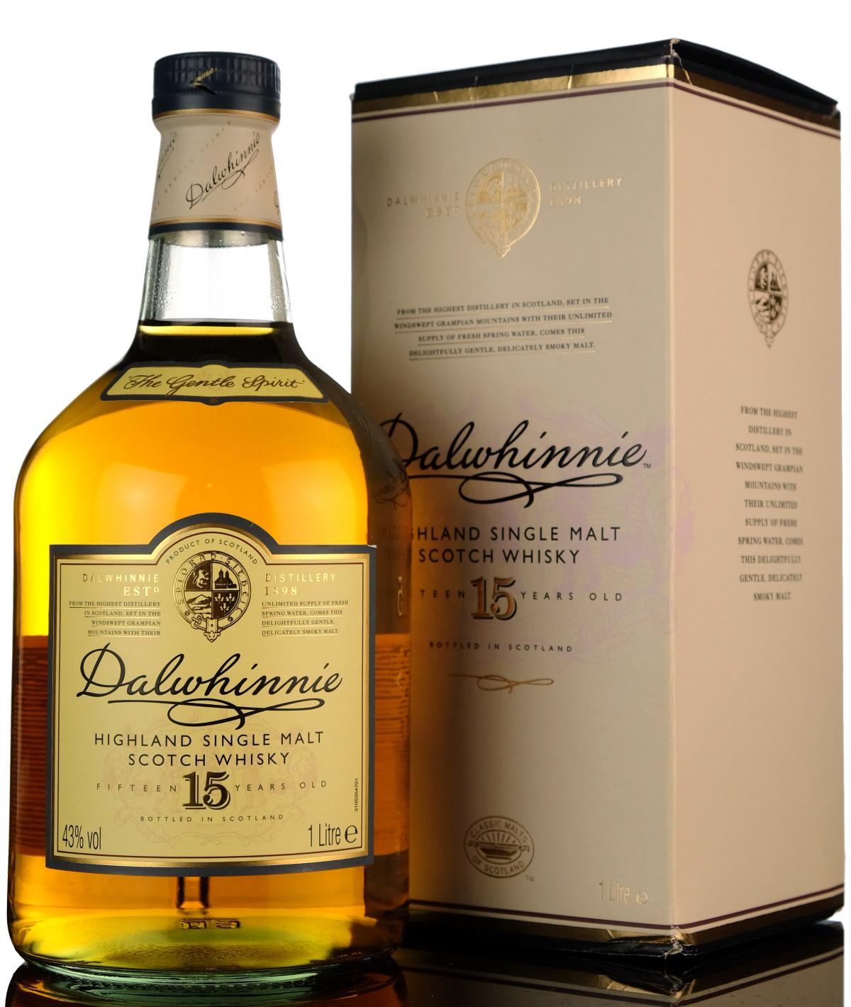 Dalwhinnie 15 Year Old - Early 2000s - 1 Litre