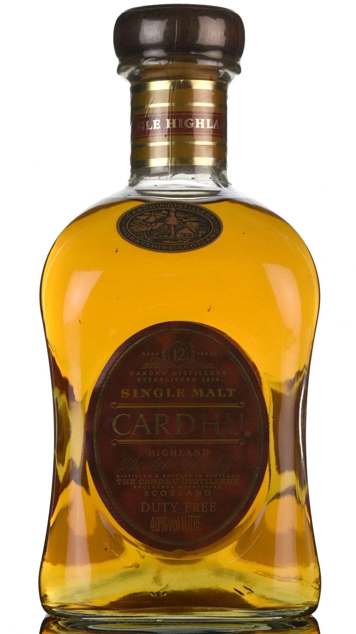 Cardhu 12 Year Old - Circa 2000 - 1 Litre