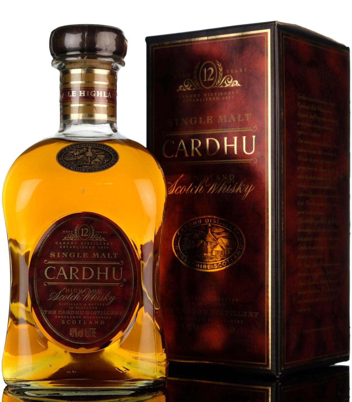 Cardhu 12 Year Old - Circa 2000 - 1 Litre