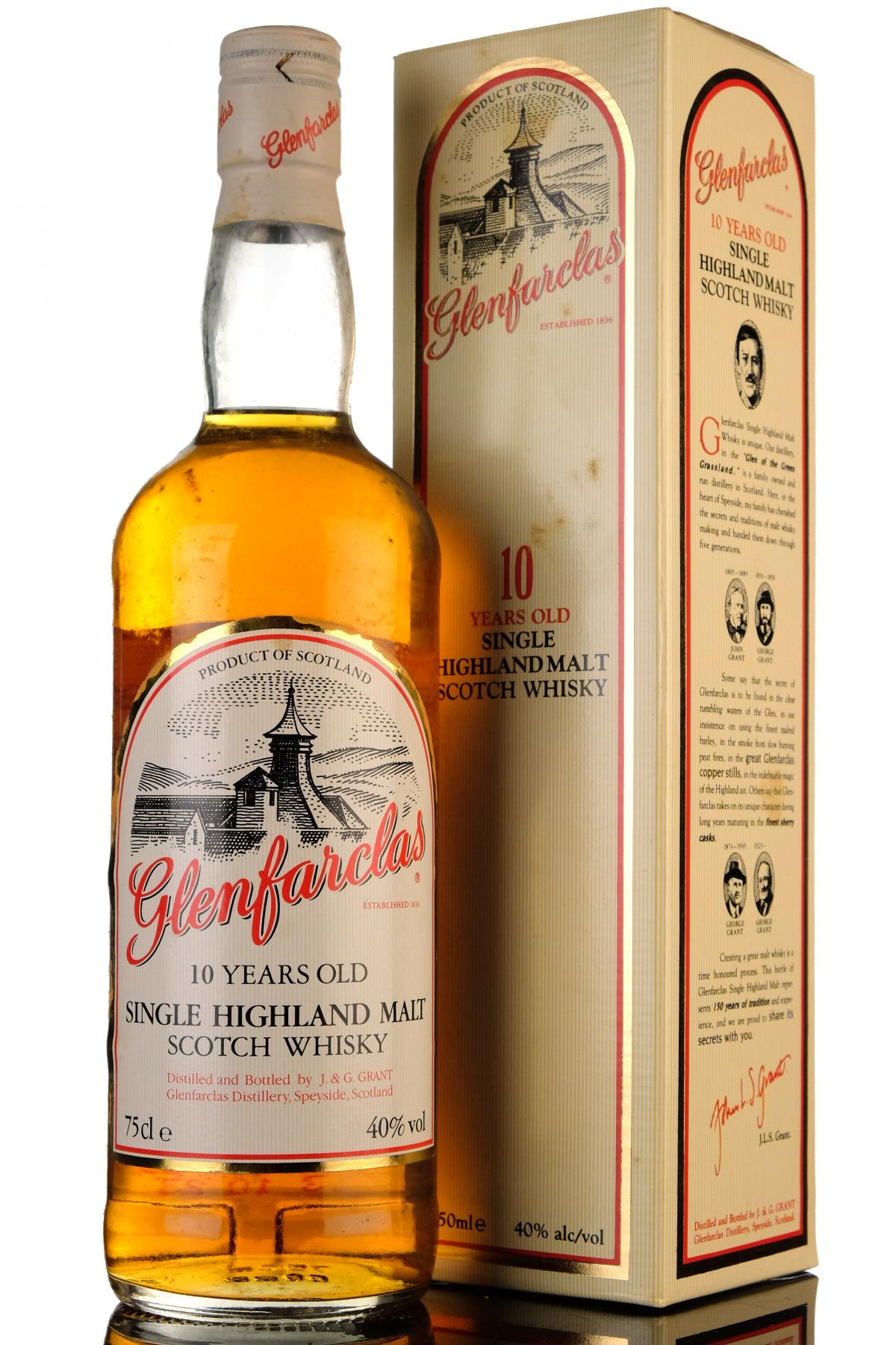 Glenfarclas 10 Year Old - Circa 1990