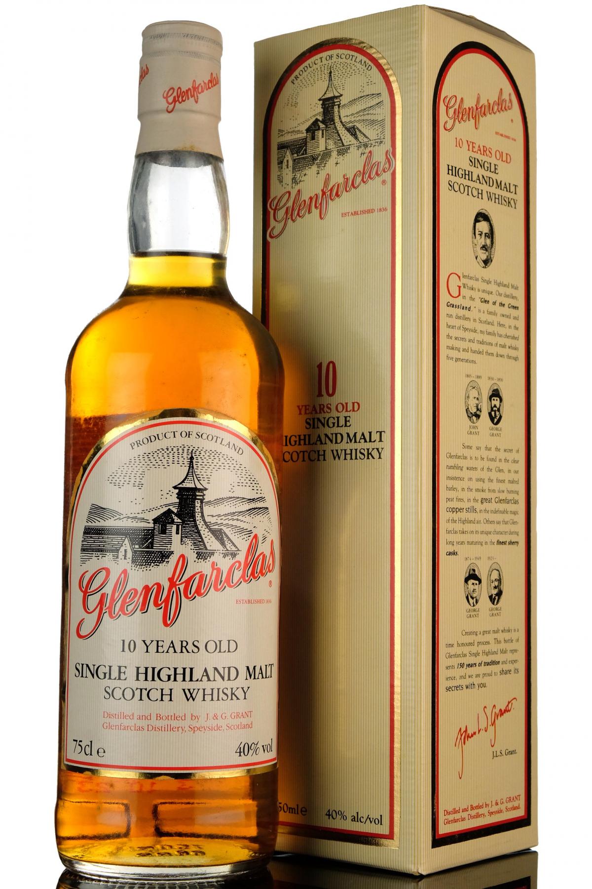 Glenfarclas 10 Year Old - Circa 1990