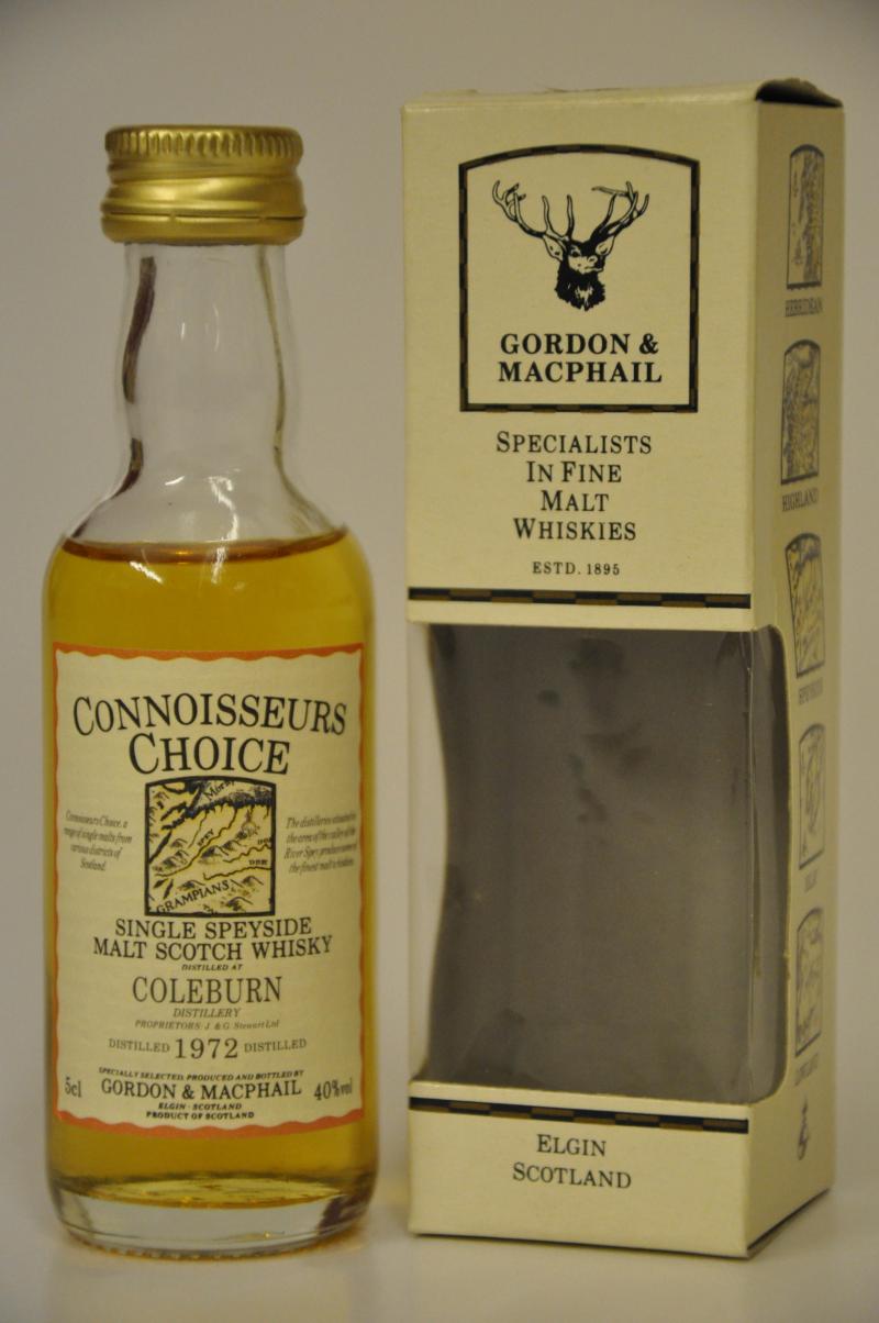 Coleburn 1972 - Connoisseurs Choice Miniature